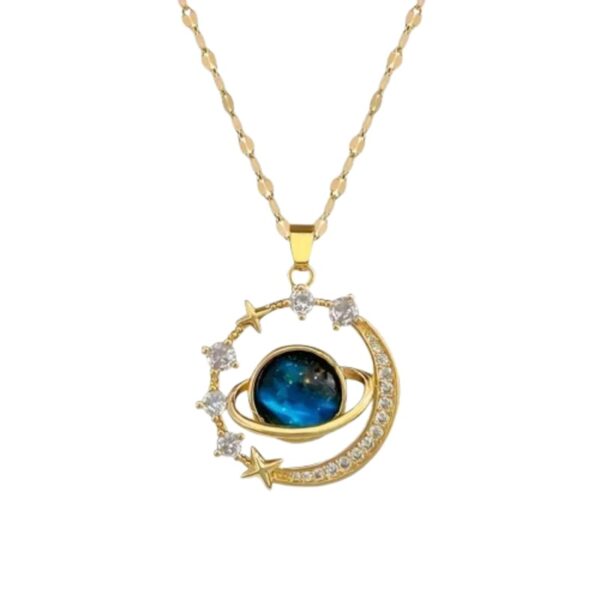 Cosmic Dream Galaxy Pendant