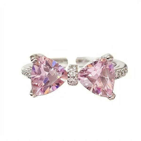 Blushing Bow Ring